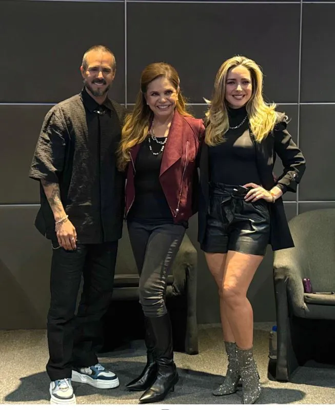 José Ron, Rosy Ocampo  y Ariadne Díaz