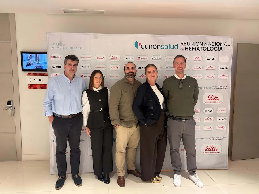 Equipo Quirónsalud Málaga en la Reunión Nacional Hematología