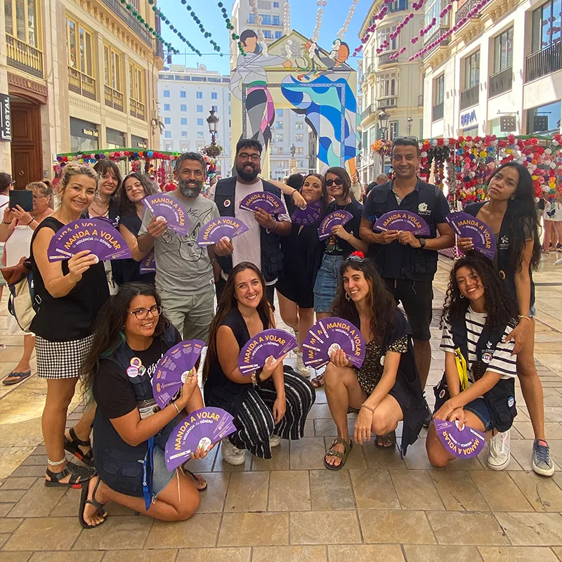 Abanicos contra la Violenica de Género (1)