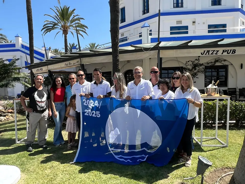 Izada Bandera Azul Estepona 2024